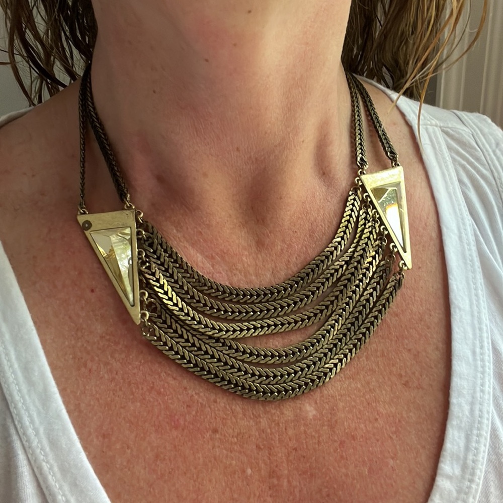 Jenny Bird statement piece necklace.